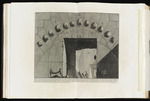 Ansicht eines Eingangs zum oberen Raum des Mausoleums