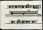 Aufriss der Außenmauern des Diokletianpalastes in Split