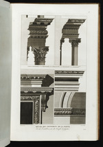 Architektonische Details des Jupitertempels