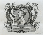 Porträt Giampietro Zanottis, von zwei Putten gehalten