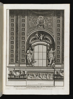 Ornament einer Fensterwölbung in der Kirche Il Gesù