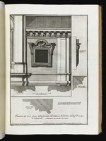 Fenster im dritten Geschoss des Palazzo Barberini