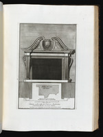 Kamin des großen Saales im Palazzo Barberini