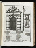Tür zum Theater des Palazzo Barberini