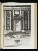 Hauptportal der Kirche Santi Luca e Martina