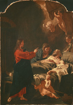 Der Tod des Hl. Joseph (Gegenstück zu GK 533)