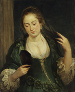 Das Mädchen mit dem Spiegel (Allegorie der Vergänglichkeit)