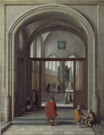 Blick in eine gotische Kapelle