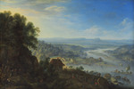 Das Rheintal bei Erbach im Rheingau