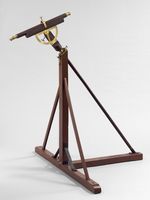 Fernrohr parallaktisch montiert