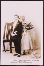 "Famous Midget Bridal Couple"