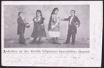 "Das kleinste Liliputaner-Spezialitäten Quartett"