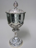 Silberner Deckelpokal
