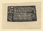 Schriftblatt "Schlafe schlaf ein, Kindelein"