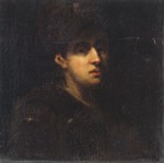 Brustbild eines Jünglings mit Turban