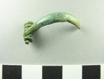 bronzene, fragmentierte Bogenfibel