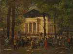 Gartenwirtschaft vor dem Ballhaus im Park Wilhelmshöhe