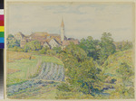 Blick auf Kirchberg an der Jagst