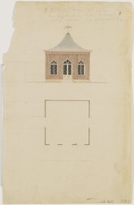 Kassel-Wilhelmshöhe, Kegelhaus, Aufriß