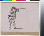 Der Maler Reinhart bei der Jagd
