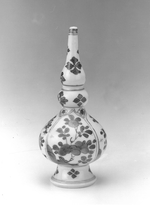 Flasche mit floralem Dekor