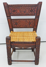 Schwälmer Brautstuhl für Anna Gertrud Wieland (?)