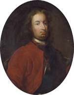Carl Landgraf von Hessen Kassel im Harnisch mit roter Jacke