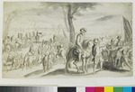 Truppen vor einer Stadt (nach Bartsch 840)