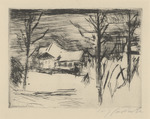 Winter am Walchensee, Hotel Fischer am See