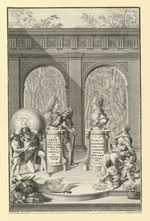 Büsten von Friedrich I. König von Schweden und Ulrika Eleonore von Schweden