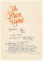 Oktogon-Vorkonzept, Blatt 3