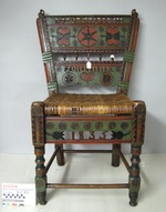 Schwälmer Brautstuhl für Kata(rina) Elisabeth Schlemmer