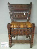 Schwälmer Pfostenstuhl für Paul Ritter aus Leimbach