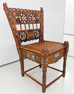 Schwälmer Brautstuhl für Anna Elisabetha Fußer (?)