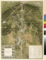 Plan des Bergparks Wilhelmshöhe