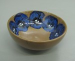 Kleine Schale mit Stiefmütterchen-Dekor Nr. 6103