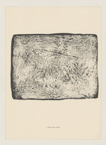Pierre aux traces, Blatt 1 der Mappe "L